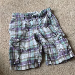 plaid shorts